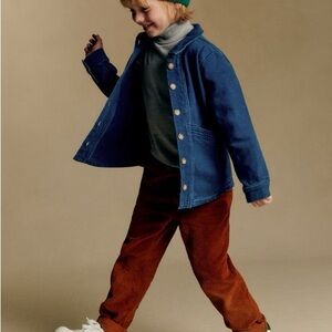 EUC Sezane Indigo Will Jacket size 4